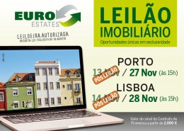 VOLTARAM OS LEILÕES PRESENCIAIS DA EUROESTATES!